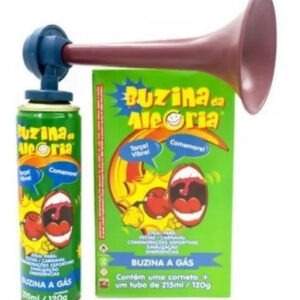 1 Buzina Da  Copa Gás Spray C/ Corneta