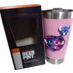 Lilo Stitch Copo Personalizado Inox Termico Aço 493ml