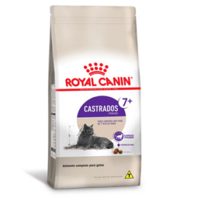 Ração Royal Canin Castrados 7+ para Gatos Adultos Castrados Acima de 7 anos