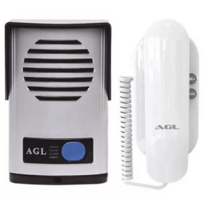 Kit Interfone Porteiro Eletrônico Agl P10 S