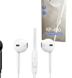 Fone de Ouvido com Microfone KP-490 - Knup